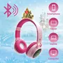 Lexibook Auriculares Bluetooth de Princesas Disney con efectos de luz