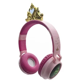 Lexibook Auriculares Bluetooth de Princesas Disney con efectos de luz