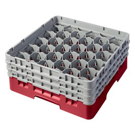 CAMBRO Cesta de lavado 30 comp. Arándano