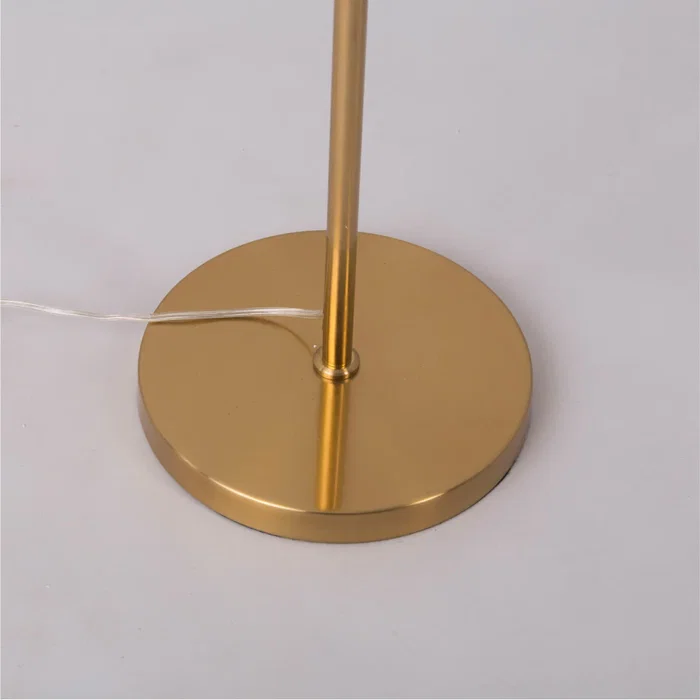 Olongapo Lámpara de Pie de Suelo Moderna SKD-F1007, Diseño Minimalista en Metal con Portalámparas E27