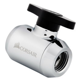 Corsair Hydro X Series XF Ball Valve Chrome