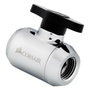 Corsair Hydro X Series XF Ball Valve Chrome