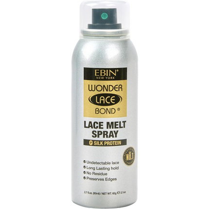 Ebin New York Wonder Lace Bond Lace Melt Aerosol Spray 80ml Silk Protein Biotin