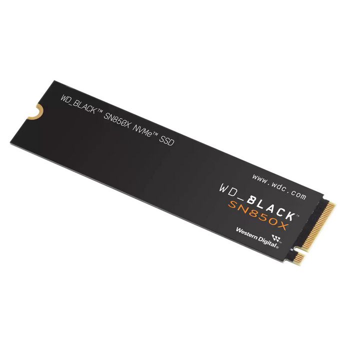 Western Digital WD_BLACK SN850X 2 TB NVMe SSD M.2 PCIe Gen4 - Hasta 7300 MB/s - Unidad SSD para Gaming con Modo Juego 2.0
