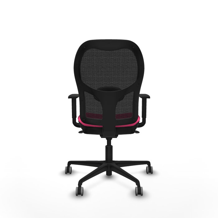 PIQUERAS Y CRESPO Silla de oficina Jorquera Rosa y Negra PIQUERAS Y CRESPO Silla de oficina Jorquera Rosa y Negra