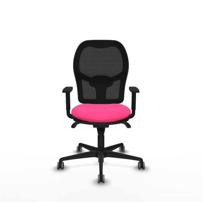 PIQUERAS Y CRESPO Silla de oficina Jorquera Rosa y Negra PIQUERAS Y CRESPO Silla de oficina Jorquera Rosa y Negra