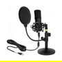 DeLOCK Professionelles USB Kondensator Mikrofon Set für Podcasting und Gaming