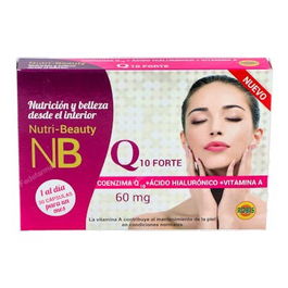 ROBIS Q-10 Forte 30 Cápsulas - Retrasa Envejecimiento, Aporta Humedad y Elasticidad a la Piel, Revitaliza Cabello y Uñas