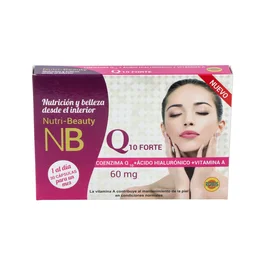 ROBIS Q-10 Forte 30 Cápsulas - Retrasa Envejecimiento, Aporta Humedad y Elasticidad a la Piel, Revitaliza Cabello y Uñas