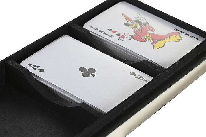 DKD Home Decor Set de 4 Vasos de Resina Blancos 23 x 11.5 x 3.5 cm