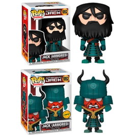Funko Pop Samurai Jack Jack con Armadura con opción Chase 49276