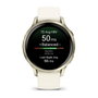 Garmin Venu 4 41 mm Oro con Correa de Silicona Beige