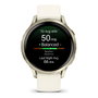 Garmin Venu 4 41mm Reloj Inteligente con GPS Pulsera Silicona Beige/Lunargold