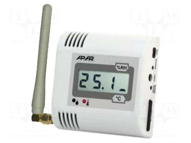 APAR Sensor de Temperatura y Humedad Empotrado IP20 APAR Sensor de Temperatura y Humedad Empotrado IP20