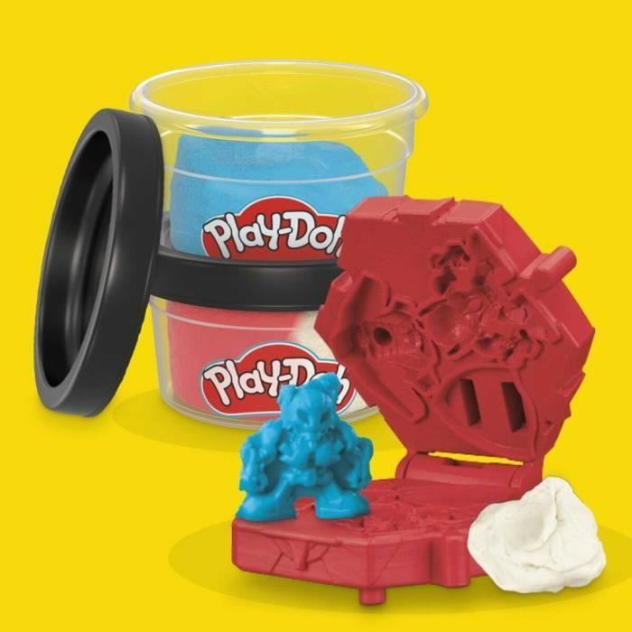 Playdoh Capitán América Set Stamper Shield con figura flexible y accesorios Playdoh Capitán América Set Stamper Shield con figura flexible y accesorios