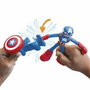 Playdoh Capitán América Set Stamper Shield con figura flexible y accesorios
