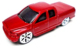 Maisto Fresh Metal 2002 Dodge Ram Quad Cab Rojo 1:64