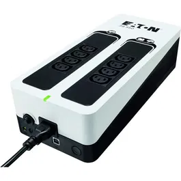Eaton 3S 550 Inversor IEC, Regleta de Alimentación, Pararrayos - 8 Enchufes