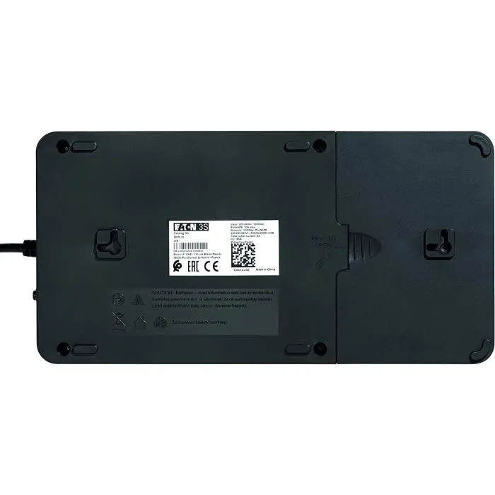 Eaton 3S550I Sistema de Alimentación Ininterrumpida 0,55 kVA 330 W 8 Salidas AC