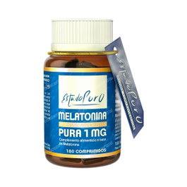 Tongil Melatonina Pura 1 mg - 180 Comprimidos - Complemento Alimenticio para Conciliar el Sueño