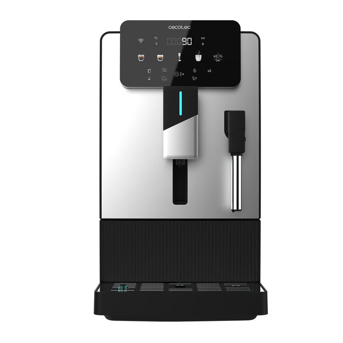 Cecotec Cafetera Superautomática Cremmaet Steam 19 bar 1,1L negro vaporizador 1500W