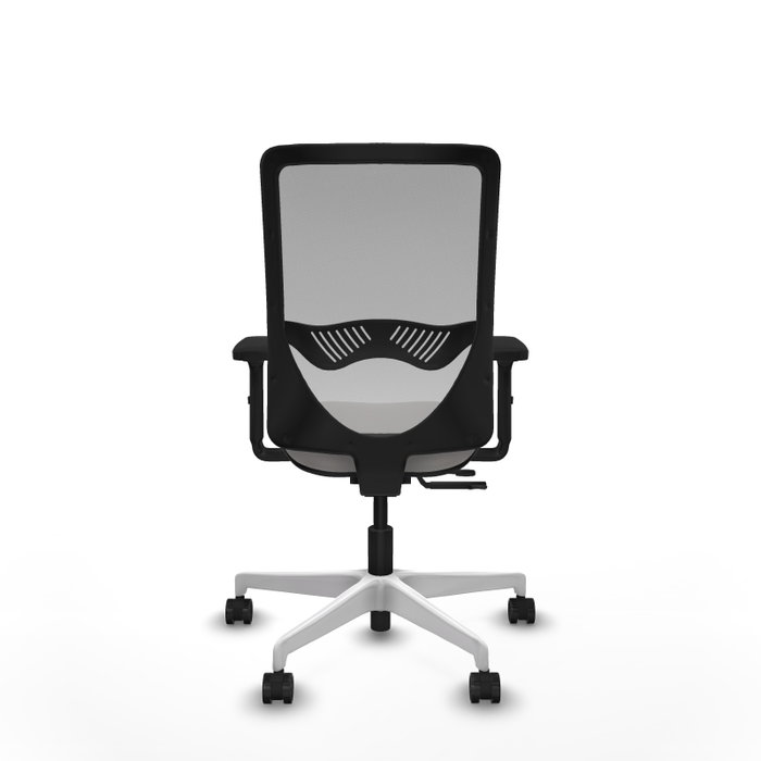 PIQUERAS Y CRESPO Silla de oficina Zulema Blanco y Gris