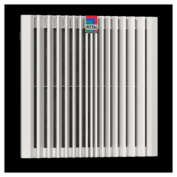 Rittal Blue e+ Ventilador de filtro 867/910 m³/h, 230 V, RAL 7035 Rittal Blue e+ Ventilador de filtro 867/910 m³/h, 230 V, RAL 7035