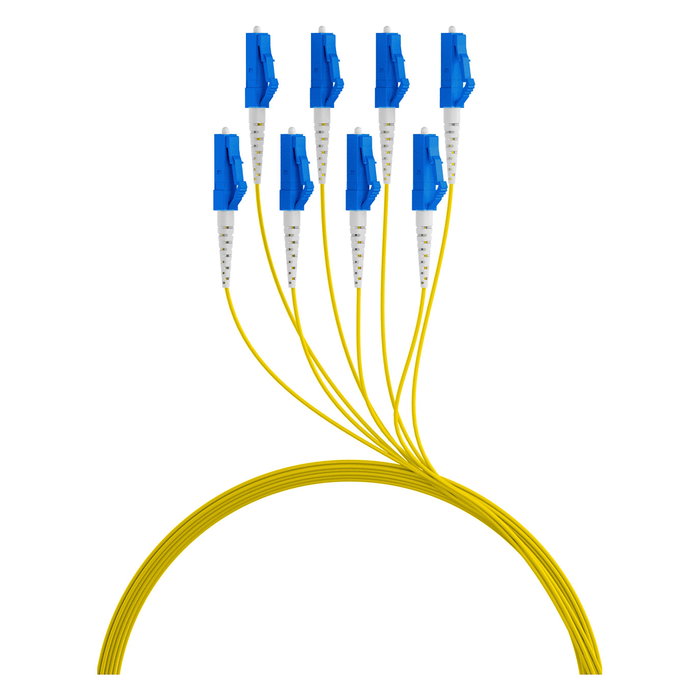 EFB Elektronik O8322S10OS2 Cable de fibra óptica OS2 8x LC-LC 10m