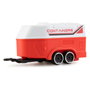 AMEWI Camioneta RC con Remolque Escala 1:64 Rojo/Blanco