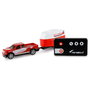 AMEWI Camioneta RC con Remolque Escala 1:64 Rojo/Blanco