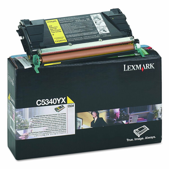 Lexmark C5340YX Cartucho de Tóner Amarillo Extra Alto Rendimiento