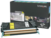 LEXMARK Toner C-534 Retornable Amarillo extra alto rendimiento