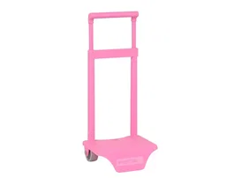 Carro portamochilas guarderia rosa claro 180x160x350mm
