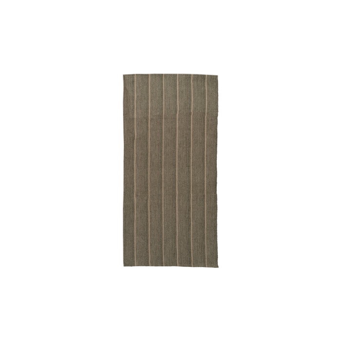 Alfombra Natural-Verde Yute-Algodón 80 X 150 cm Alfombra Natural-Verde Yute-Algodón 80 X 150 cm