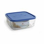 Fiambrera Borgonovo Igloo Azul Cuadrada 1,8 L (12 Unidades)