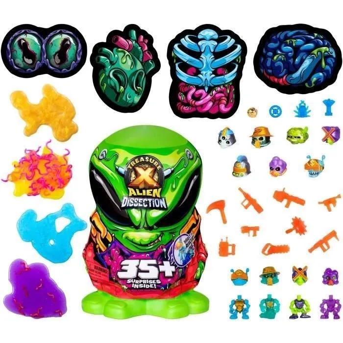 Moose Toys MOO0630996417737 Figuras en Miniatura Mega Disección Alienígena Tesoro