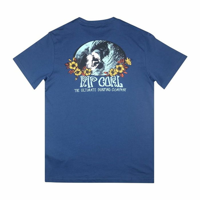 Camiseta de Manga Corta Hombre Rip Curl Surf Paradise FB Tee 10-12 Años