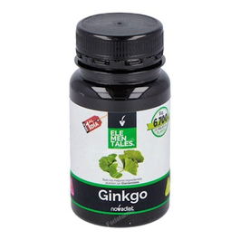 NOVADIET Ginkgo Biloba 30 Cápsulas | Mejora la Circulación Arterial, Venosa y Capilar | Favorece el Flujo Sanguíneo Cerebral