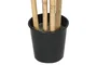 DKD Home Decor Árbol Bambú Asiático Verde Natural Negro 80 x 180 x 80 cm