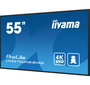 Iiyama ProLite LH5575UHS-B1AG Monitor de Señalización Digital 55" UHD 4K (3840x2160) IPS 500 cd/m², 24/7, Android 11, Wi-Fi, LAN, 2x10W Altavoces, Paisaje/Retrato