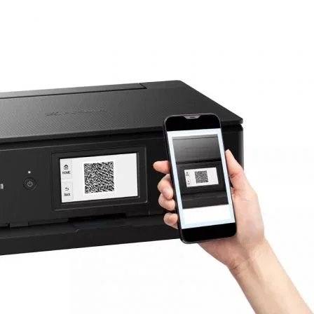 Canon PIXMA TS8750 Impresora Multifunción a Color con Wi-Fi, 6 Tintas Individuales, Duplex Automático, Escáner, Copiadora y Nube - Negro