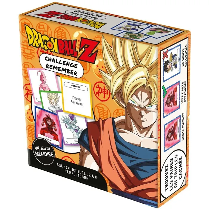 Topi Games Dragon Ball Z Remember - Juego de mesa de 2 a 6 jugadores +7 años TOP1690244728291 Topi Games Dragon Ball Z Remember - Juego de mesa de 2 a 6 jugadores +7 años TOP1690244728291
