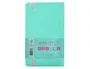 Antartik Cuaderno A6 Tapa Blanda Rayas 100 Hojas 80gr FSC Rosa y Turquesa