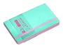 Antartik Cuaderno A6 Tapa Blanda Rayas 100 Hojas 80gr FSC Rosa y Turquesa
