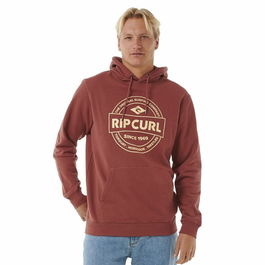 Sudadera con Capucha Hombre Rip Curl Stapler Hood Marrón