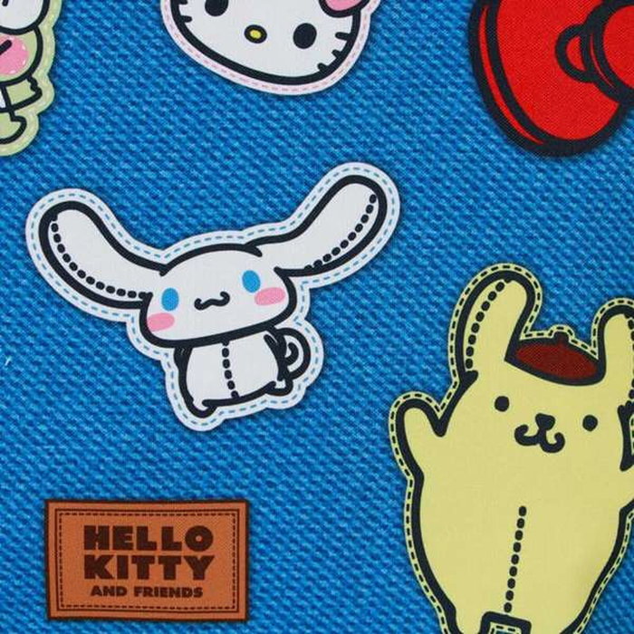 KARACTERMANIA Bolsa de Playa Soleil Hello Kitty Stickers Azul