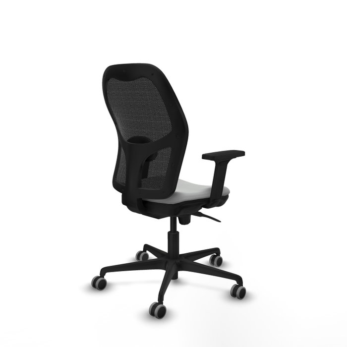 PIQUERAS Y CRESPO Silla de oficina Jorquera Gris claro y Negro
