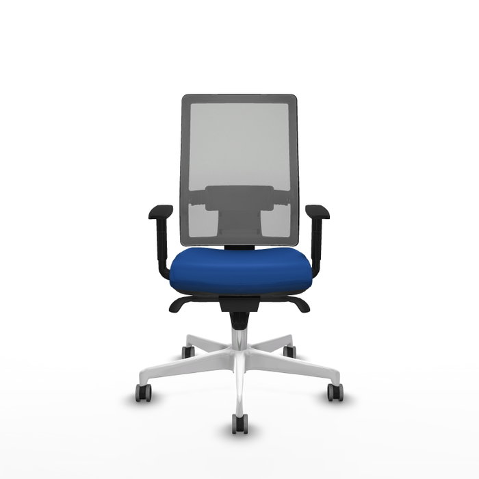 PIQUERAS Y CRESPO Silla de oficina Horna Azul y Gris PIQUERAS Y CRESPO Silla de oficina Horna Azul y Gris