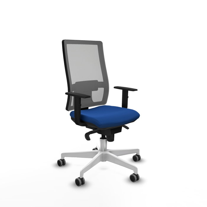 PIQUERAS Y CRESPO Silla de oficina Horna Azul y Gris PIQUERAS Y CRESPO Silla de oficina Horna Azul y Gris