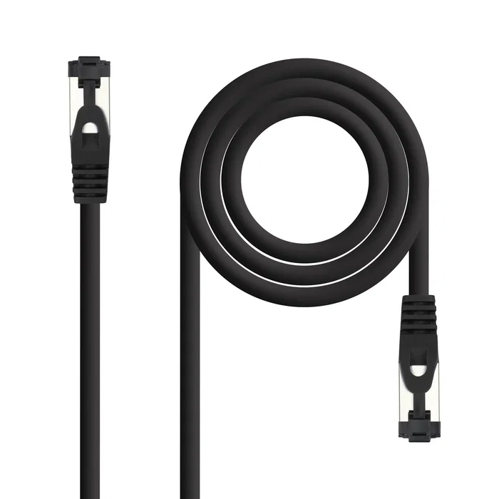 Nanocable Cable de Red CAT.8.1 SSTP AWG26 7m Negro Nanocable Cable de Red CAT.8.1 SSTP AWG26 7m Negro